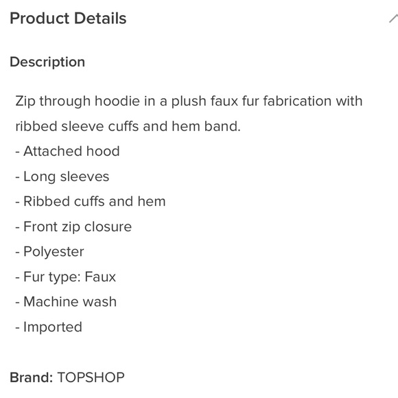 Topshop Teddy Hoodie - Picture 4 of 6